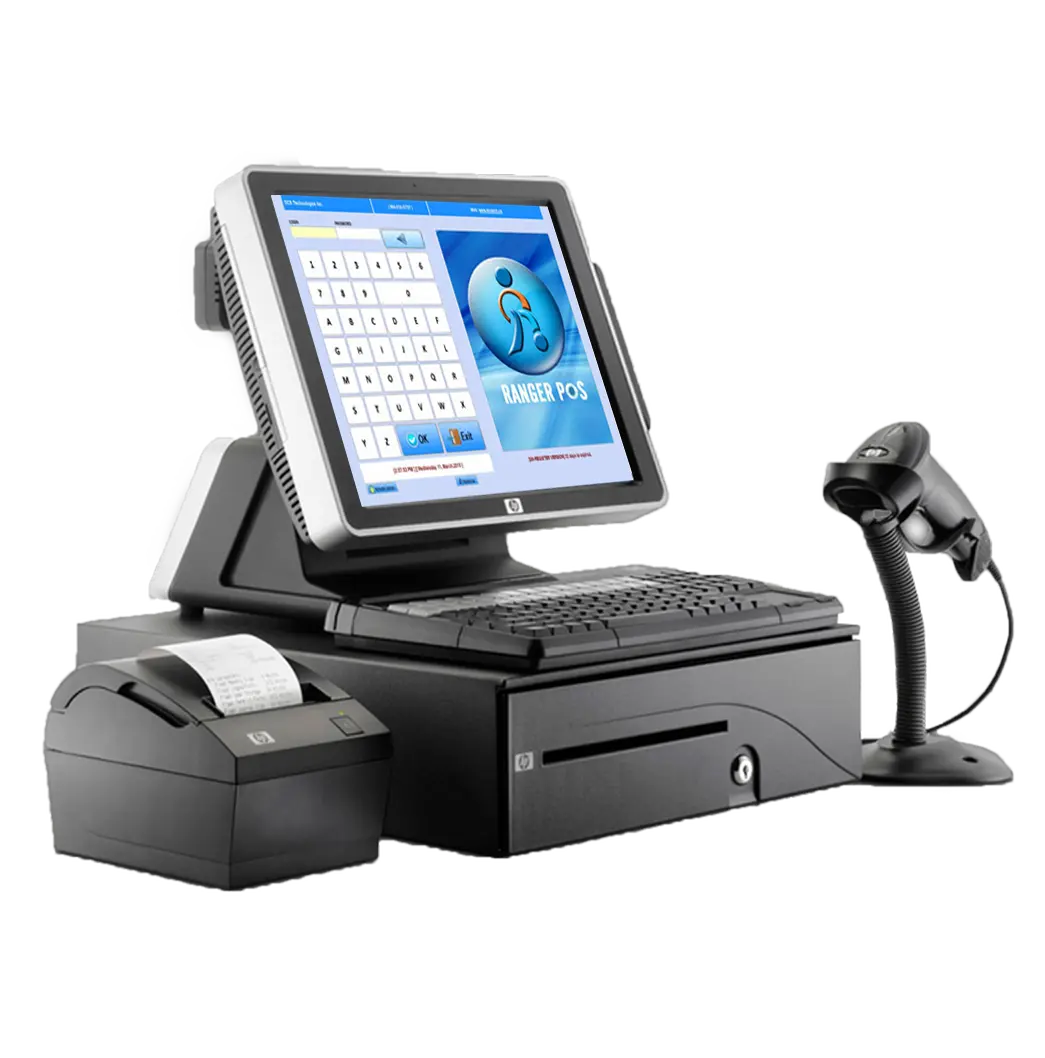 Fast Food Court Billing POS - Quick Order Entry and Post-Payment Checkout with SmartPOS